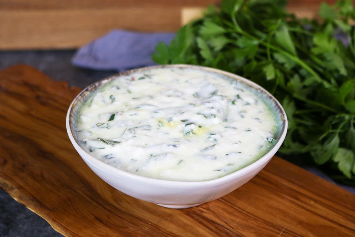 Senf-Honig-Joghurt-Dip
