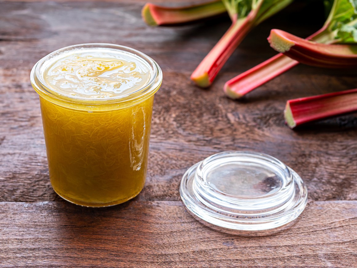Rhabarbermarmelade - Rezept