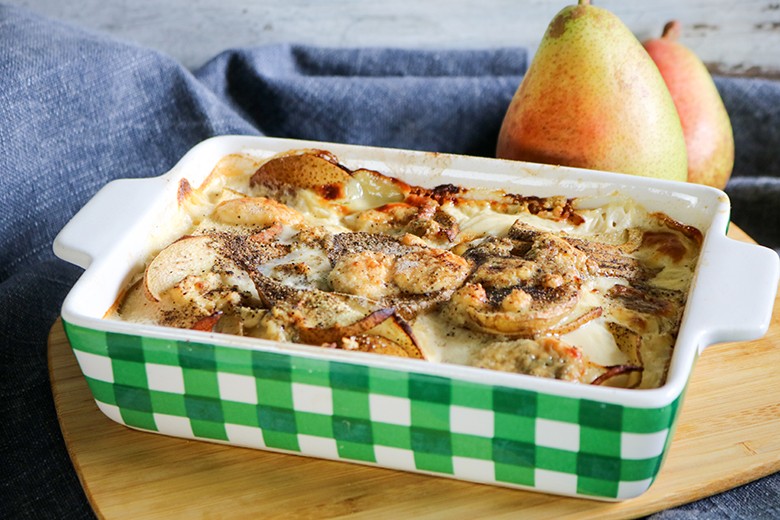 Kartoffel-Birnen-Gratin