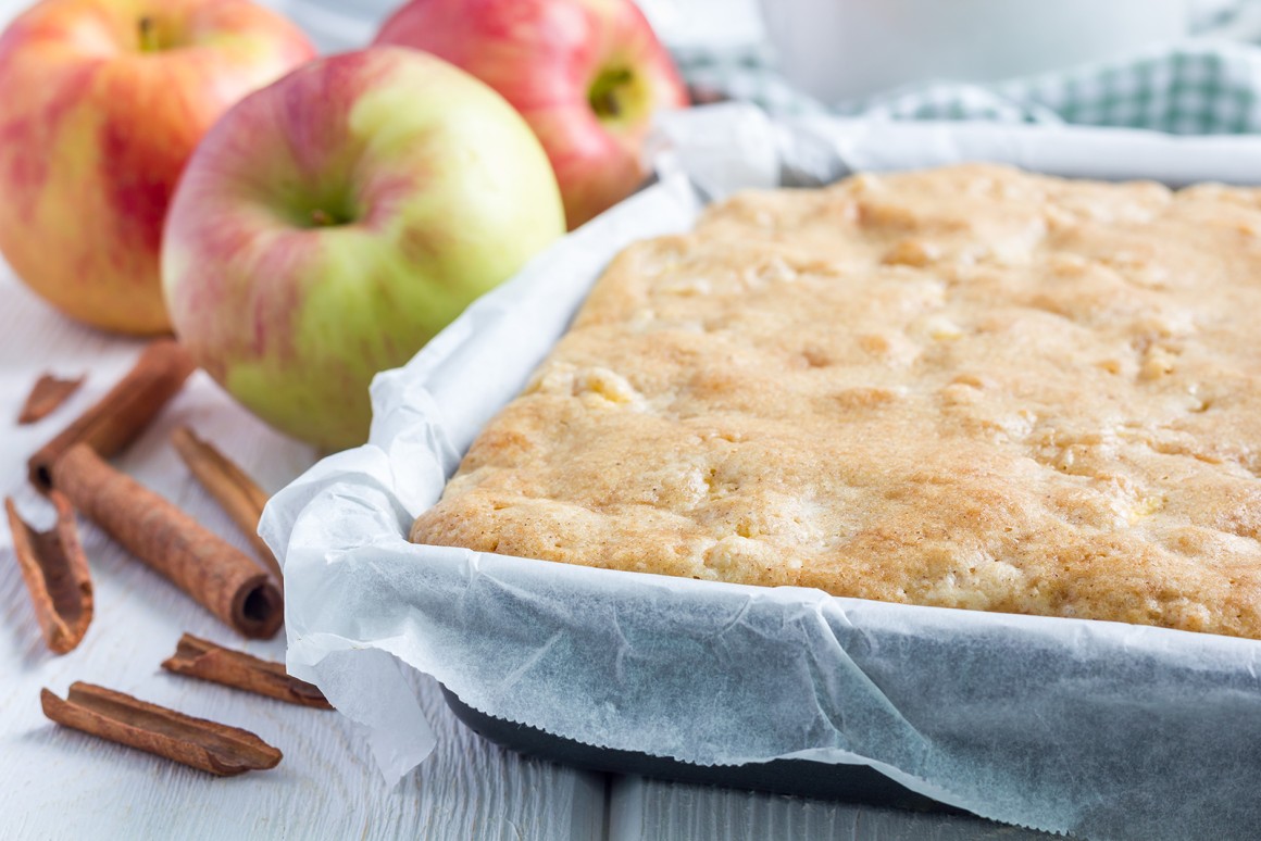 Blitzkuchen mit Äpfeln - Rezept