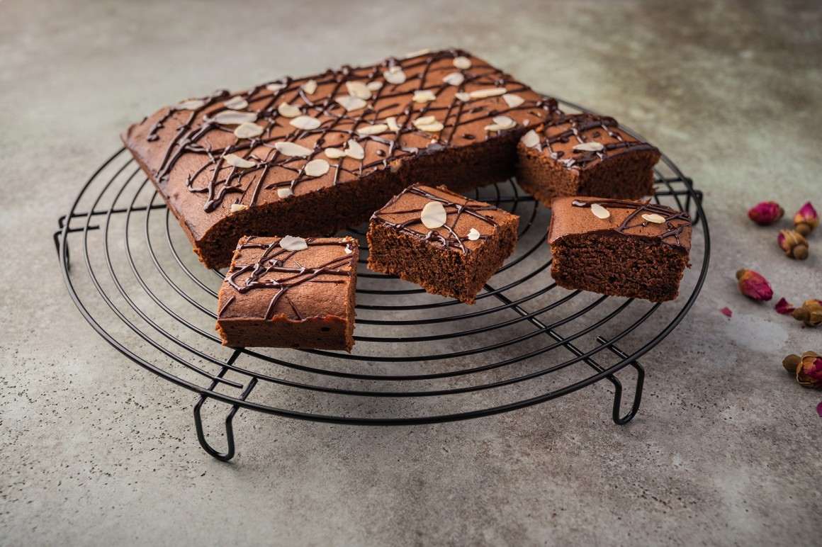Blitzkuchen mit Schokolade