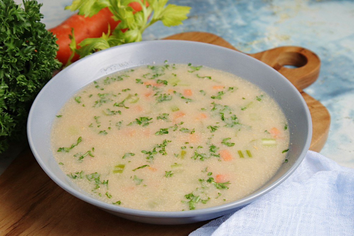 Fischsuppe mit Gemüse