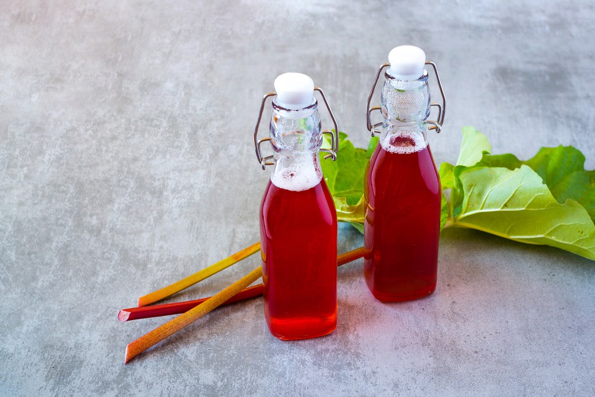 Rhabarbersirup
