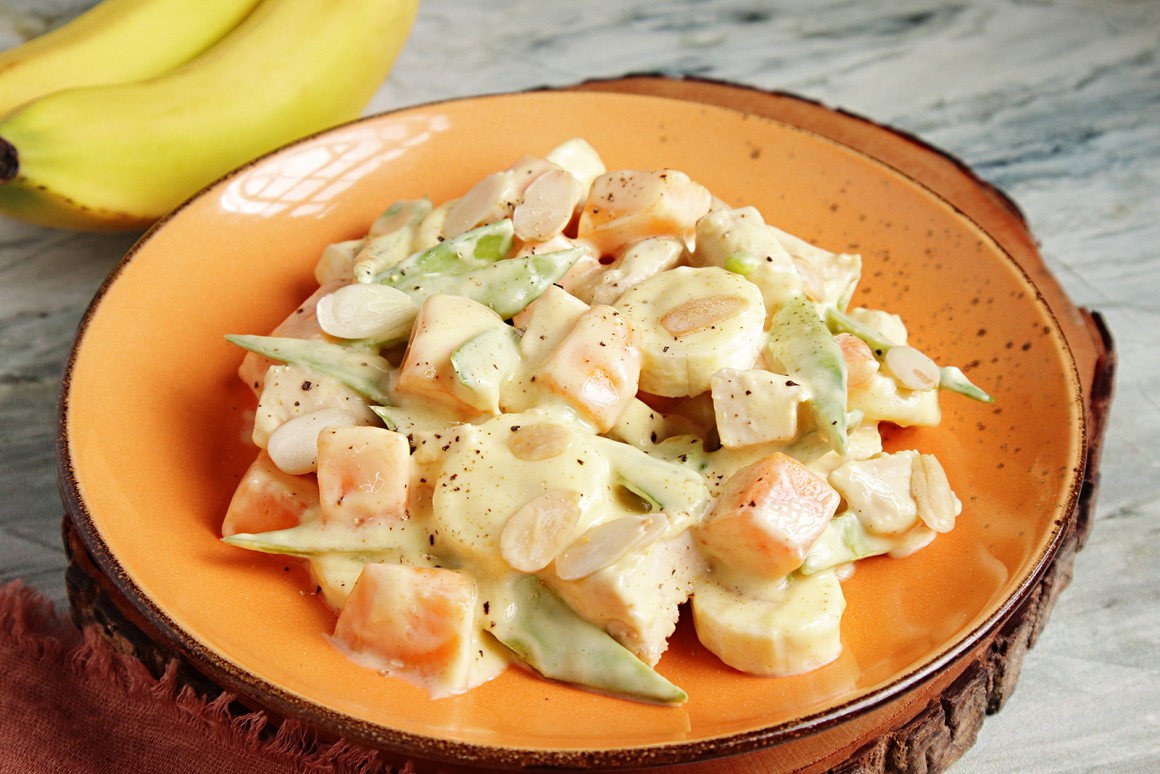 Indischer Geflügelsalat