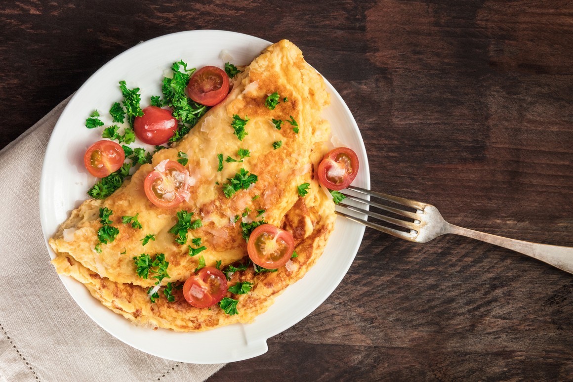 Käse-Omelett