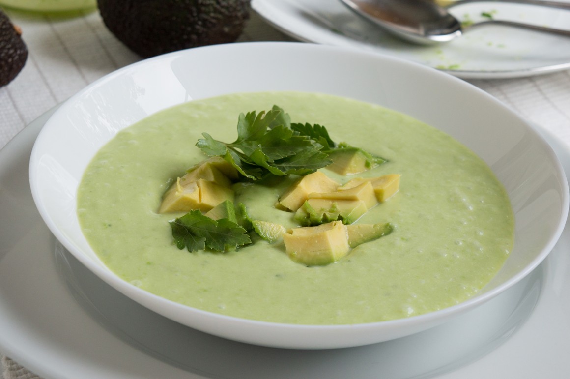 Avocadosuppe