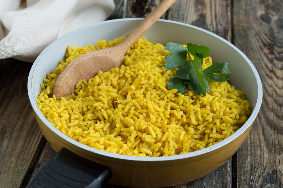 Curryreis mit Zwiebel - Rezept