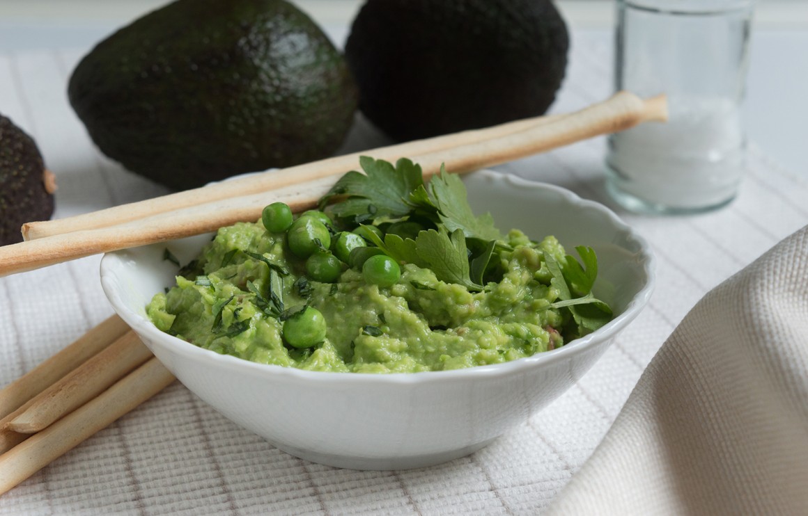 Erbsen-Avocado-Dip