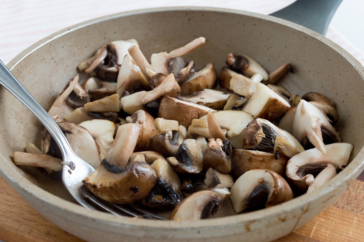 Sautierte Champignons