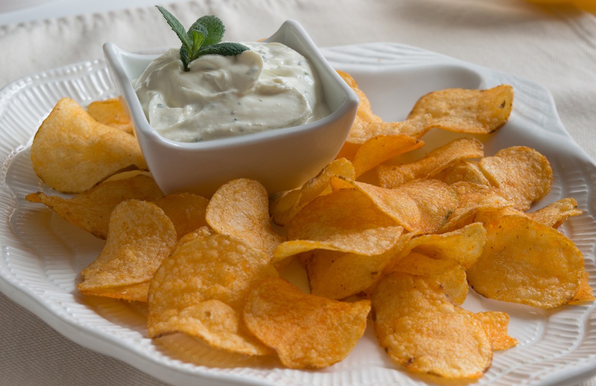 Mikrowellen-Chips mit Minz-Dip