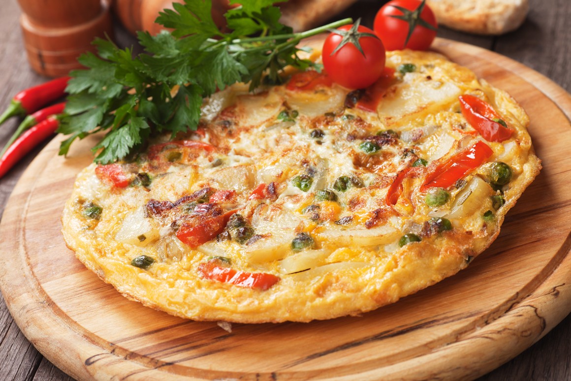 Gemüsetortilla