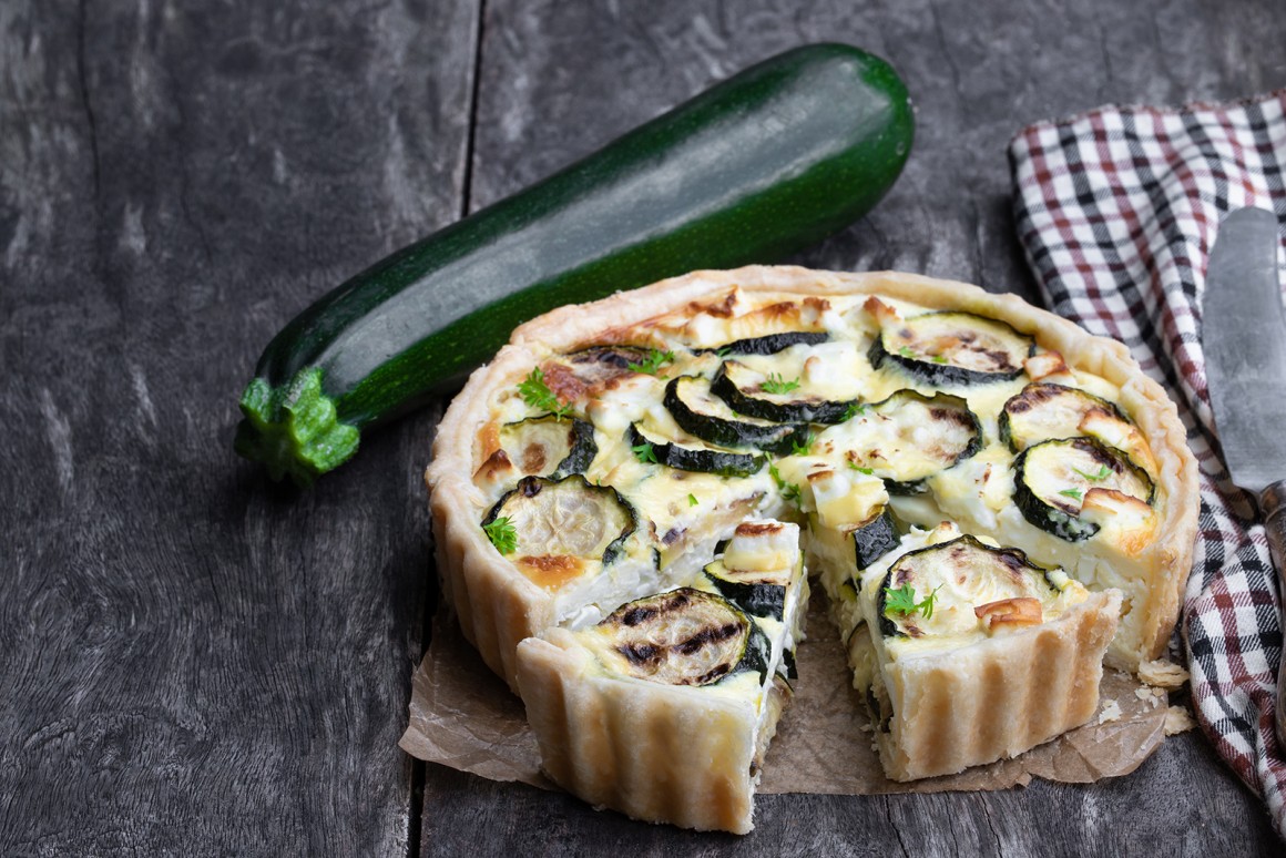 Zucchini-Quiche
