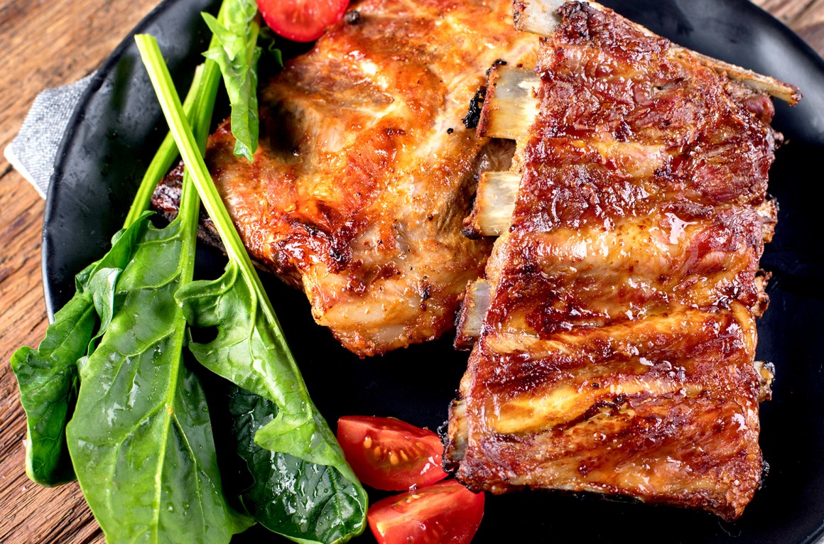 Gewürzte Grillrippchen