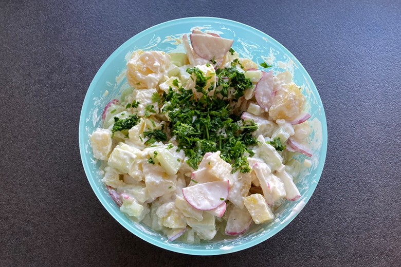 Tsatziki-Kartoffelsalat