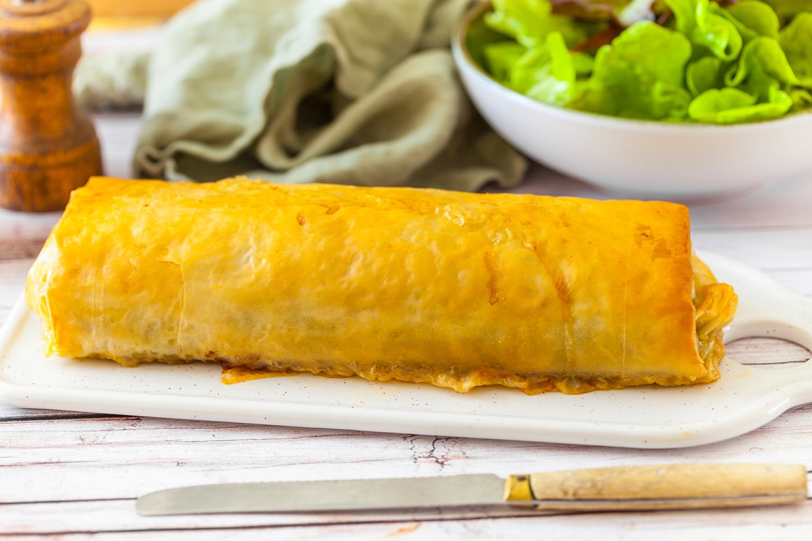 Gemüsestrudel mit Filoteig