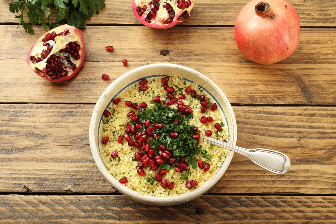 Granatapfel-Couscous - Rezept