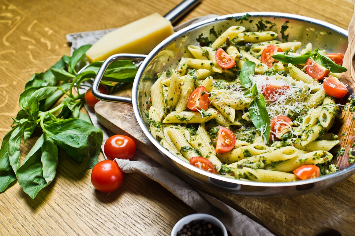 Spinat-Penne