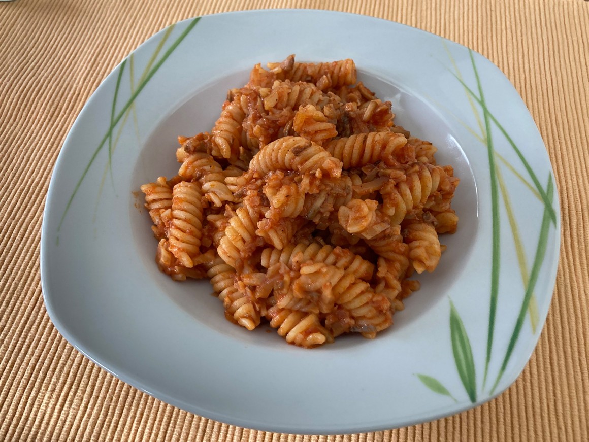Ragout mit Nudeln
