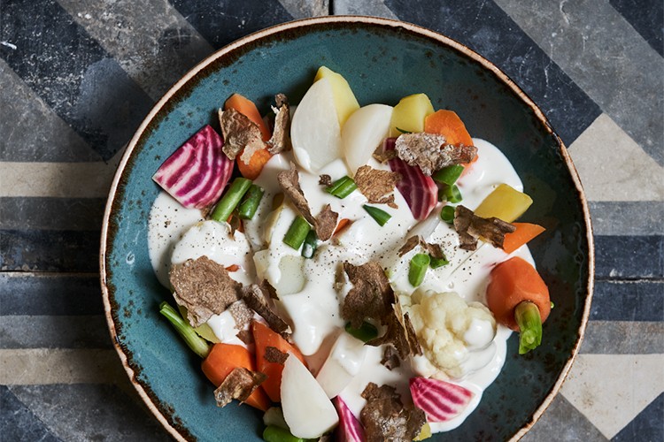 Schnüüsch mit getrockneter Kartoffelschale