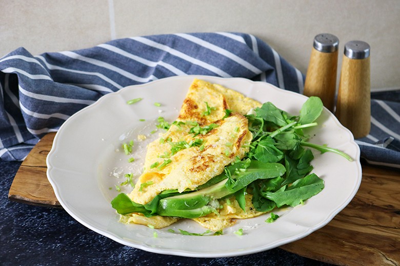 Gefüllte Omeletts