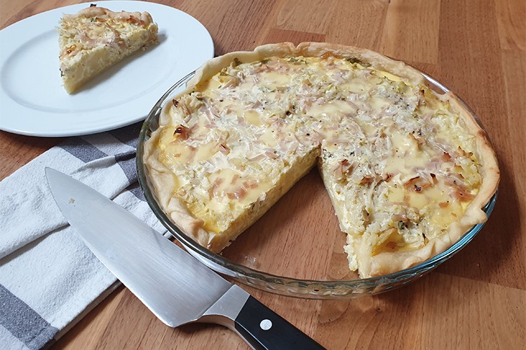 Schinken Käse Tarte