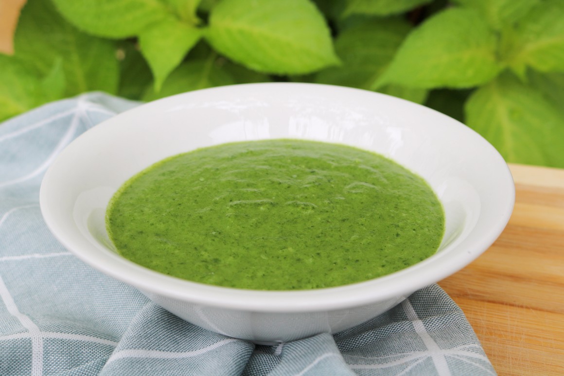 Spinatsuppe