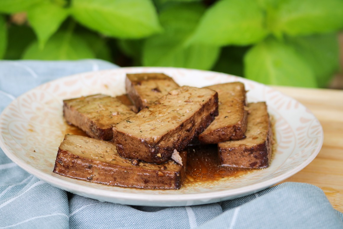 Tofu in süß-saurer Sauce