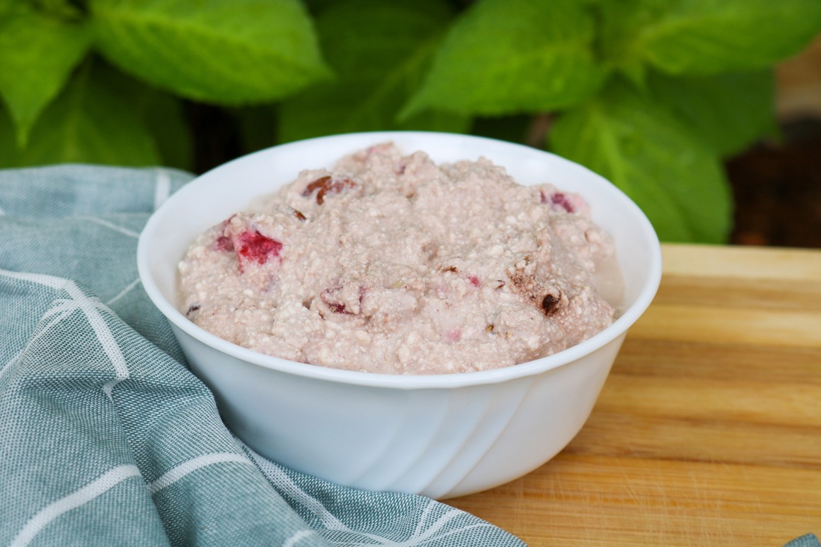 Schoko-Nuss-Beeren-Quark