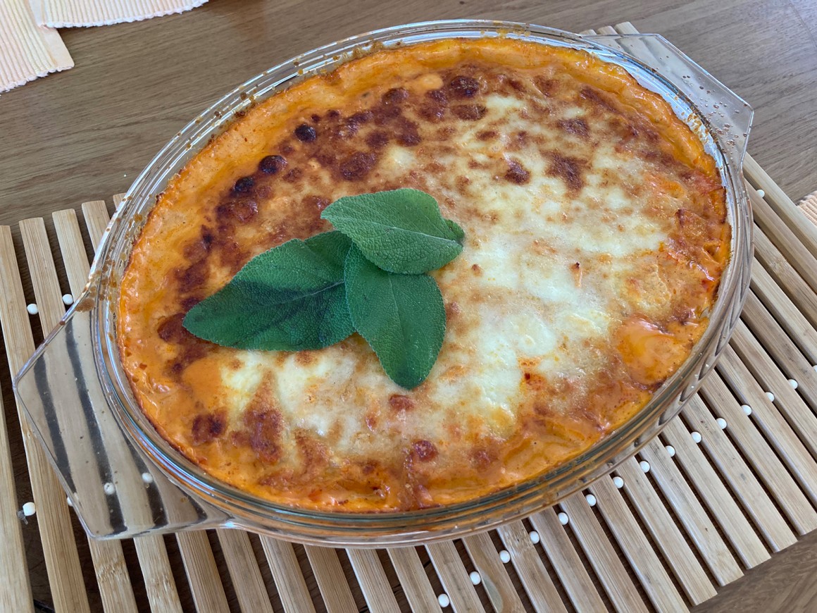 Kürbis-Gnocchi-Auflauf