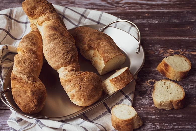Gedrehtes Baguette