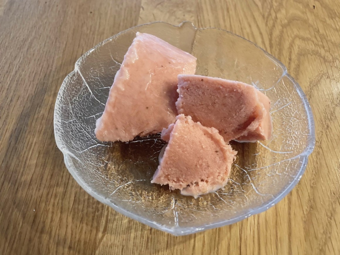 Rhabarber-Eis