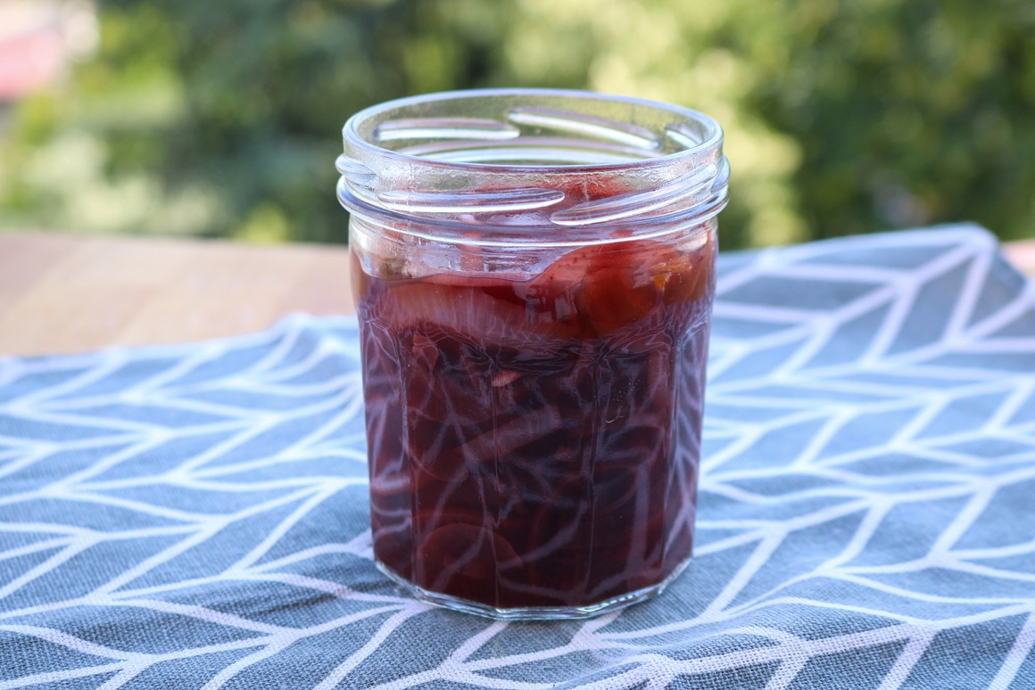 Eingekochte Zwiebeln - Rezept