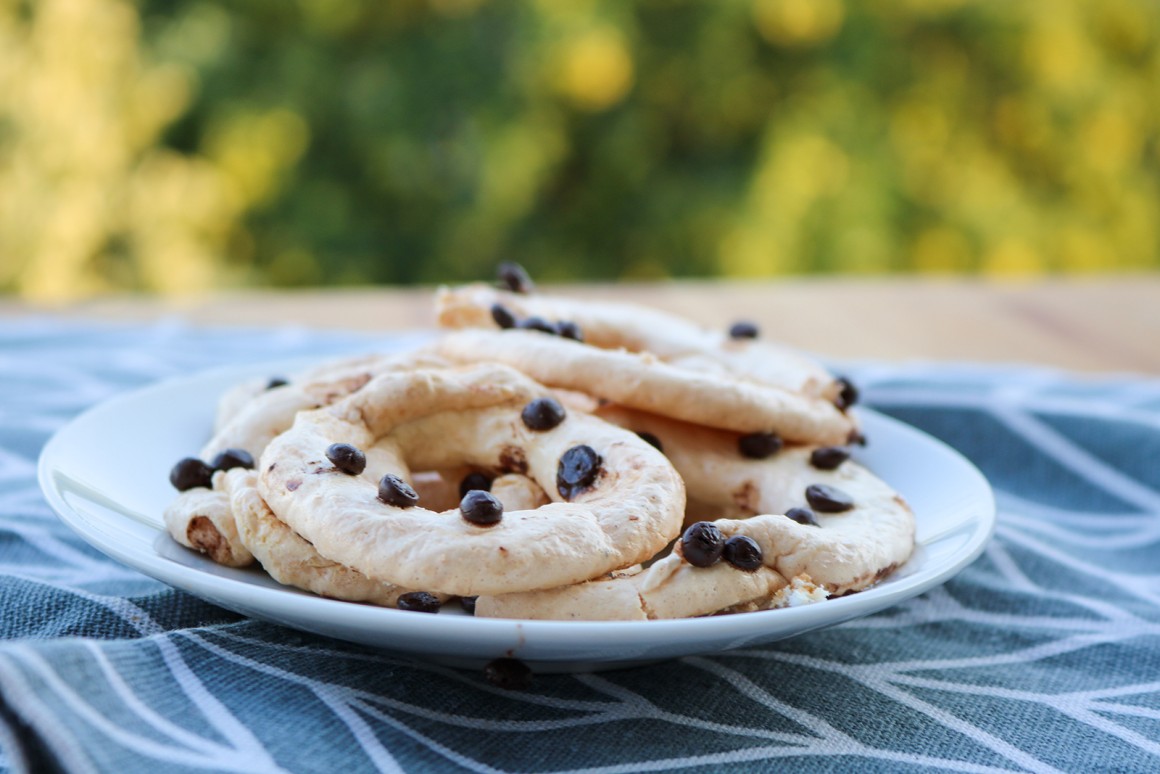 Baiserringe mit Kokos
