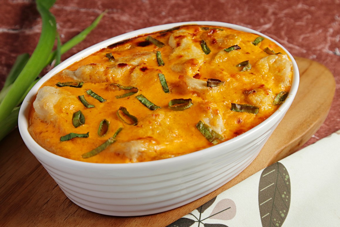 Lasagne mit Tandoori Huhn - Rezept