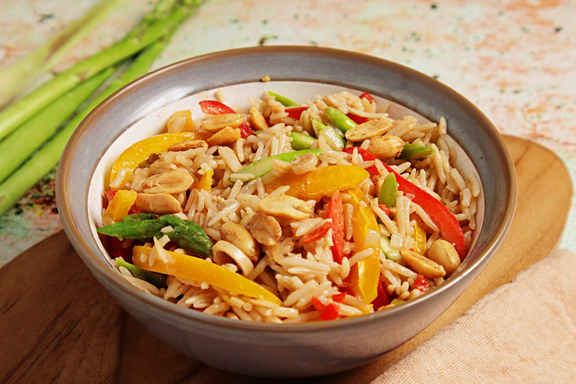 Asiatischer Reissalat - Rezept
