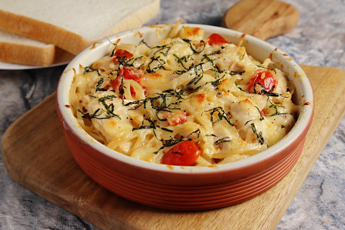 Cremiges Zwiebel-Sahne-Hähnchen