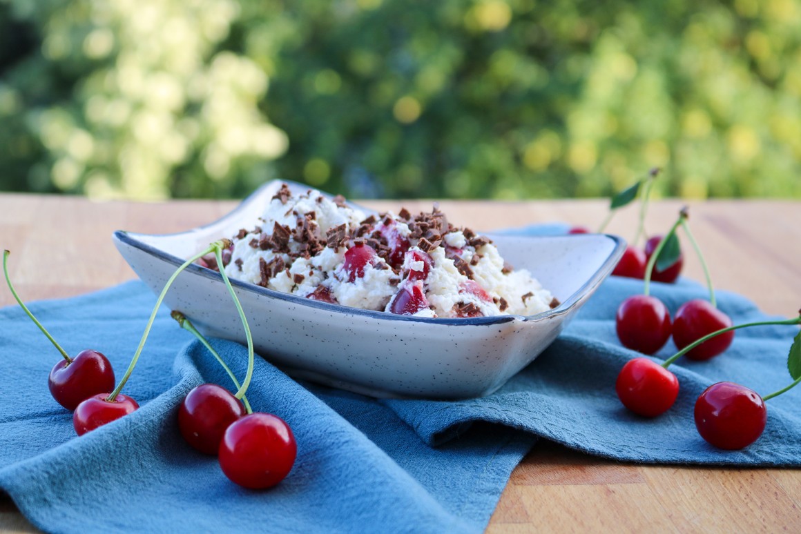 Veganer Kirschquark - Rezept