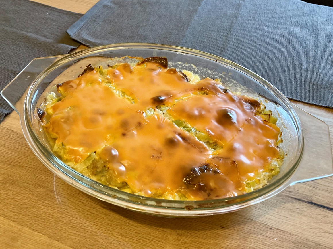 Bayerischer Spätzleauflauf