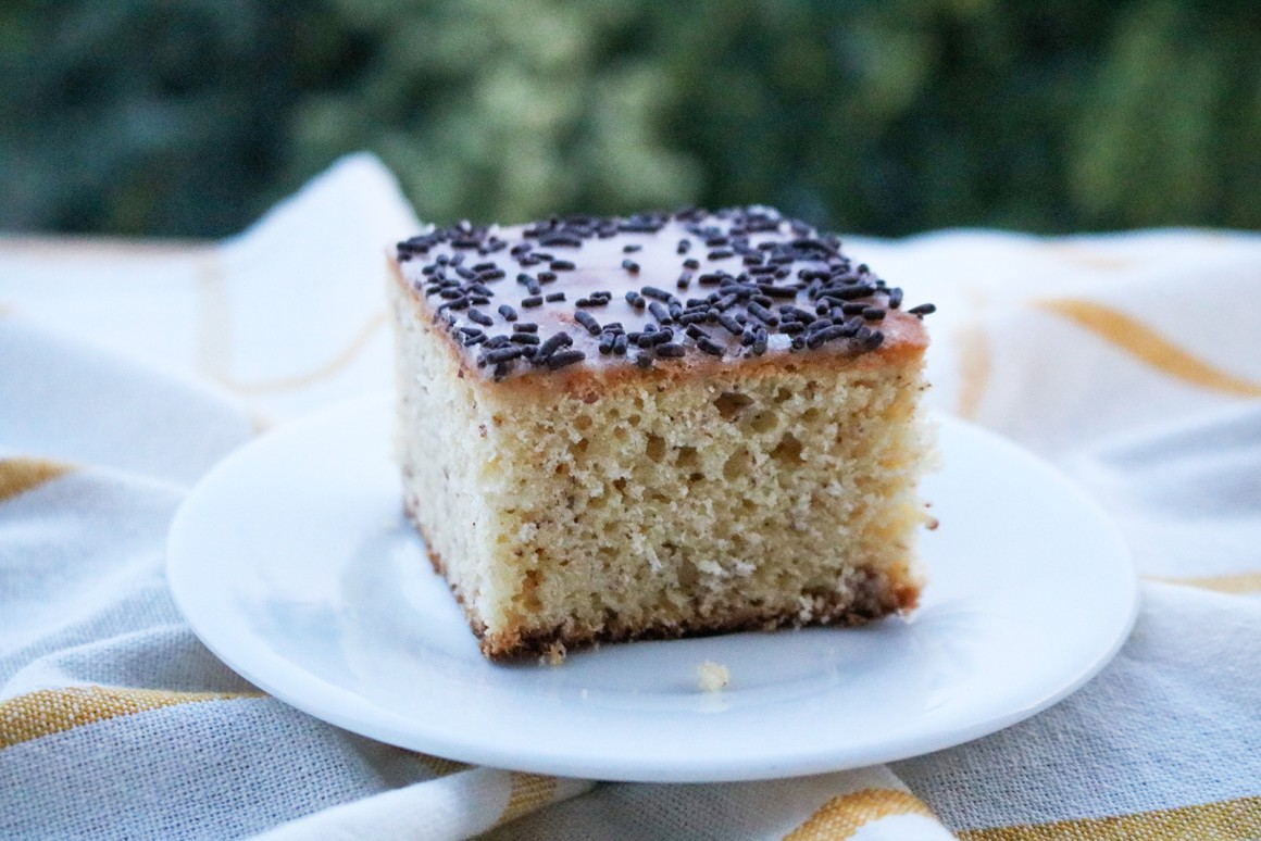 Saftiger Sprudelkuchen vom Blech