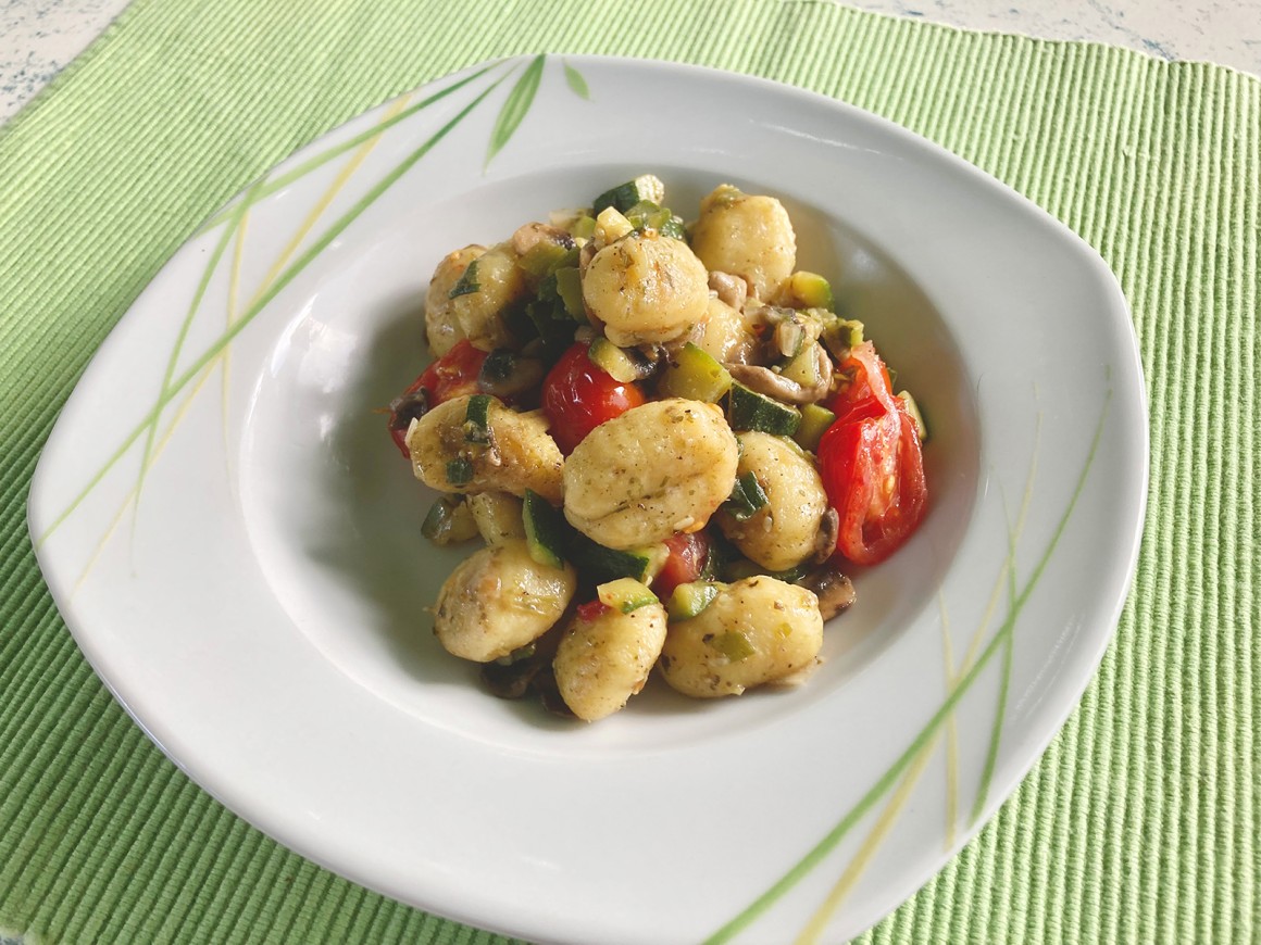 Gnocchi-Gemüse-Pfanne - Rezept