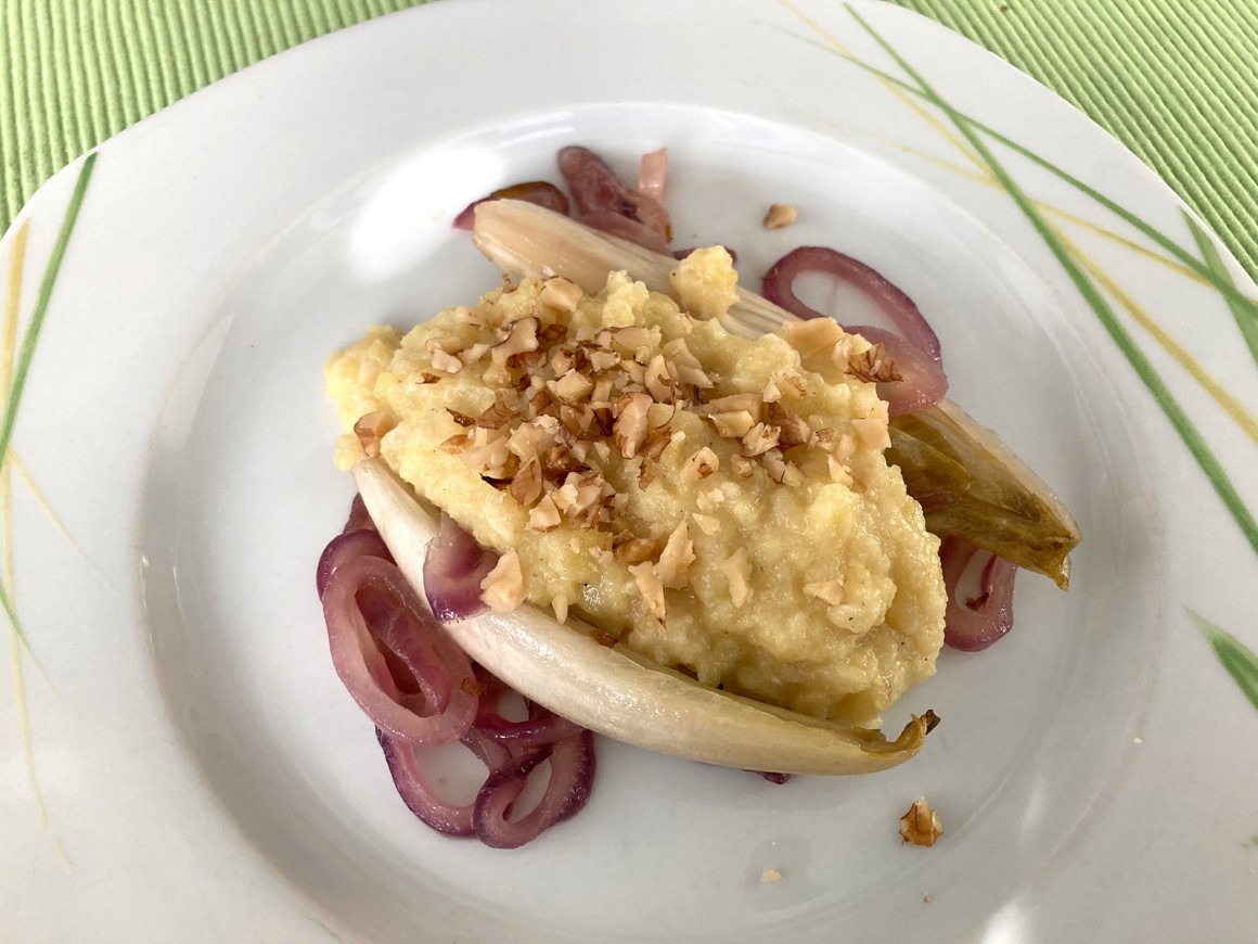 Feines Sellerie-Kartoffelpüree