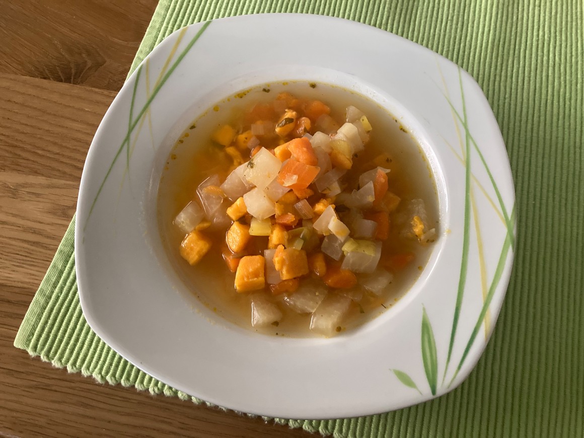 Einfacher Kohlrabieintopf