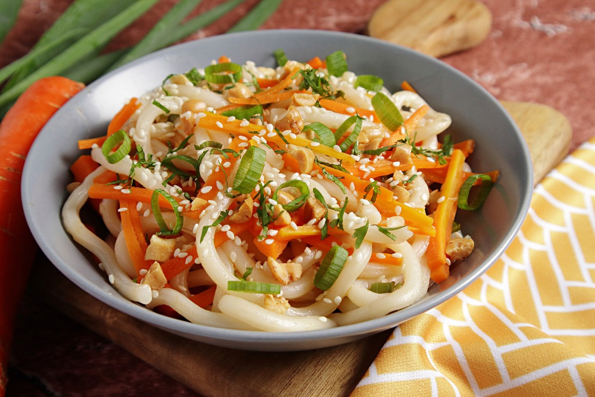 Würzige vegane Thai-Nudeln