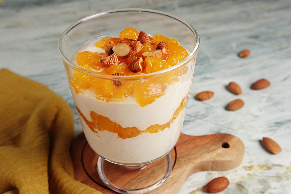 Vanille-Mandel-Dessert - Rezept