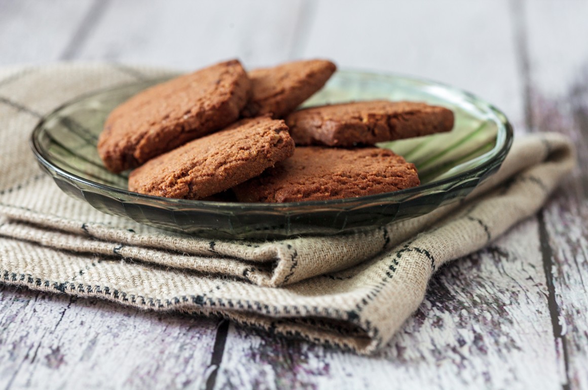 Vegane Schokoladenkekse aus Dinkelmehl