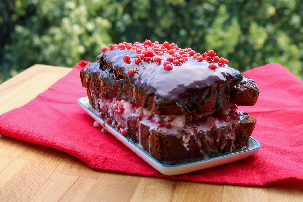 Johannisbeeren-Schoko-Kuchen