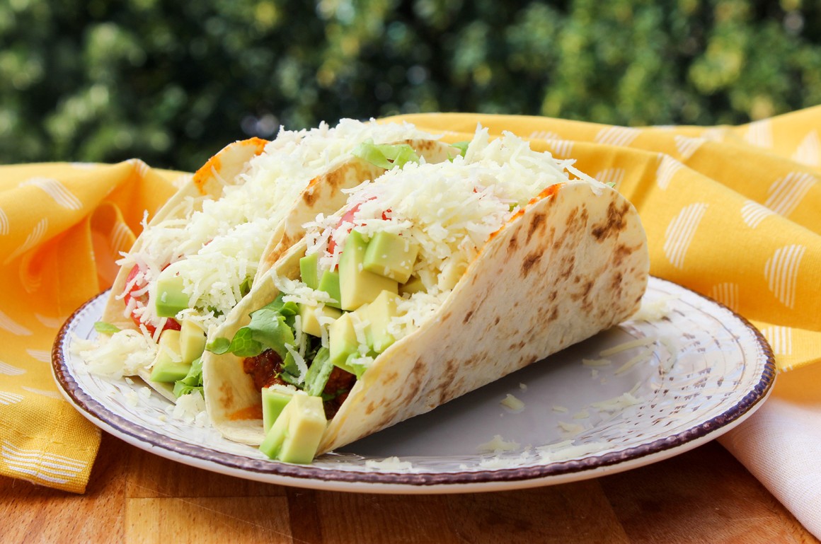 Tacos mit Hackfüllung