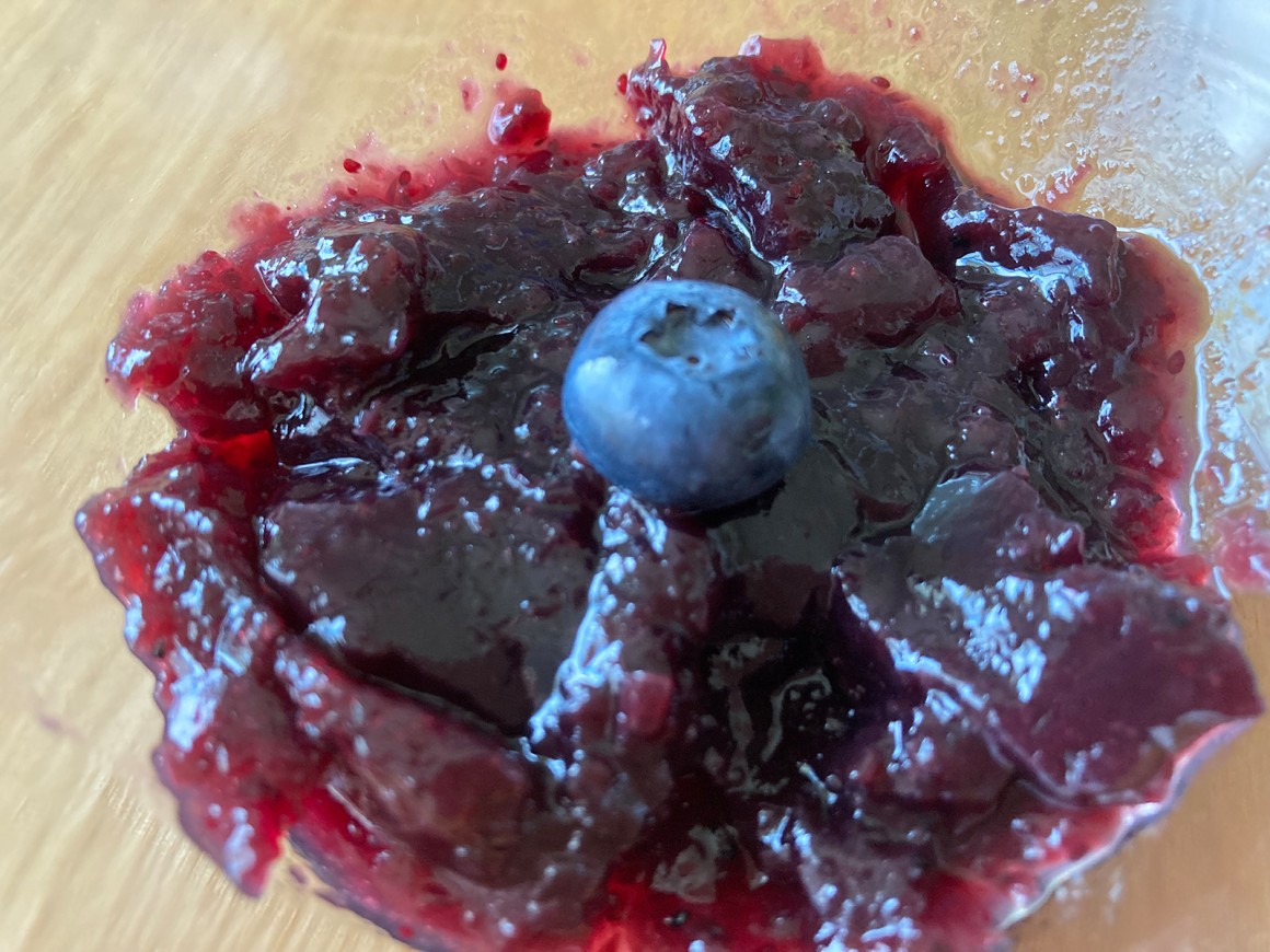 Blaubeerkonfitüre mit Vanille - Rezept