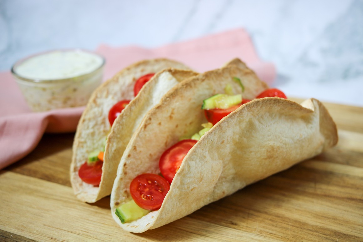 Gurkensalat mit Tacos