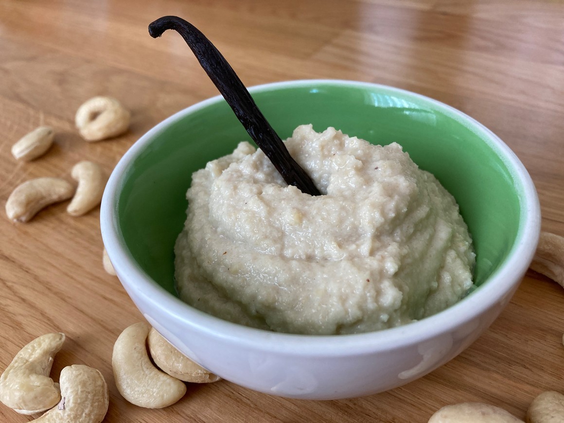 Vanillecreme aus Cashewnüssen